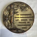 1906 Inter-Parliamentary Union XV Conference Palace of Westminster Bronze Medal