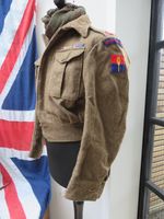 1940 Pattern Royal Artillery Officer's Battledress Blouse Jacket - Post WWII
