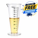 100ml Food-Grade Plastic Measuring CUP with Scale NEW.