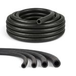 Rubber Fuel Hose Line Reinforced Nitrile E10 Petrol Diesel Oil 5mm 6mm 8mm 10mm