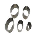 5Pcs Leather Cutting Mold Multifunction Punching Tools Punch Template Handmade