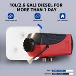 12V 8KW Diesel Air Heater w/APP Remote LCD Caravan Camper Van Motorhome Night