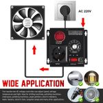 AC 220V 4000W SCR Variable Voltage Regulator Speed Motor Fan Control Controller