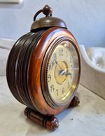 antique German desk clock alarm clock 
