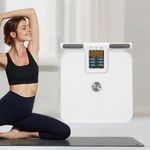 8 Electrode Smart Body Fat Scale - Full Body Composition Analyzer with App