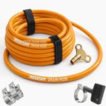 Drain Down Kit for Central Heating  5m 10m 15m 20m 25m 30m Hose Lengths Orange