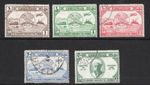 Jordan 1949 UPU set SG 285-289 Fine used. (R2628)