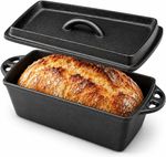 HAGE cast iron bread baking dish 2.0 L loaf pan roaster bread baking dish 27x12x12 cm