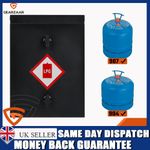 FOR 904 BOTTLE MOTORHOME  CAMPERVAN STEEL GAS SAFETY LOCKER HEAVY-DUTY