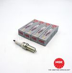 Genuine NGK SILMAR9B9 Motorcycle Spark Plugs Pack of 4