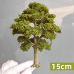 10-15cm HO/OO Scale Autumn Tree Miniatures Garden Landscape Scenery Tree Model