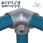 Pipe Clamp System 27mm Fittings & Connectors (26.9mm) Tube Galvanised Allen Key