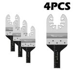 4PCS 10mm Oscillating Multi Tool Blade Saw Blades for Wood Metal