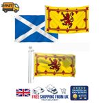 1-2X Scotland 5x3ft Flags Football World Cup Rampant Lion Flag Speedy Delivery
