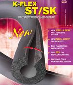 K-Flex ST/SK Pipe Insulation Self Seal 9mm Wall 15mm Bore 2 M