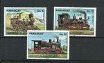 RAILWAYS - PARAGUAY MI # 2779/81, MNH, VF