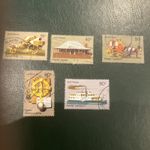 AUSTRALIA 1972 PIONEER STAMPS OF 5 VALUES