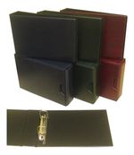GLEN CIGARETTE & TEA CARD ALBUM BINDER & 50 SLEEVES- CHOICE of COLOUR