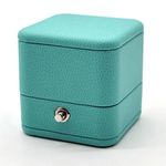 Tiffany Packaging Leather Box in Hard Box For Ring or Earring
