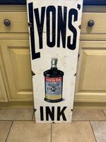 Lyons’ Ink Enamel Advertising Sign Stunning Look And Colours