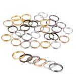 4-16mm Double Loop Jump Rings Metal DIY Jewelry Findings Open Jewellery Split UK