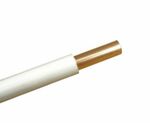10mm X30 Mts Copper Pipe Tube White Plastic Coated Coiled Sold Per Metre REF4779