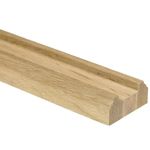 Oak Base Rail - 41mm Groove with Infill