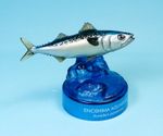 Kaiyodo Enoshima Aquarium Pacific chub mackerel bottle cap mini Figure US seller