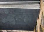 CLEARANCE 150cm x 90cm Natural Blue /Black smooth honed SLATE Hearth