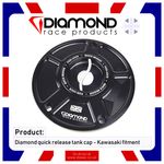 DIAMOND - QUICK RELEASE FUEL TANK CAP - KAWASAKI Z1000 (inc. SX) 10-11 2010 2011