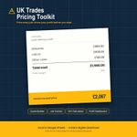 UK Trades Job Pricing & Profit Calculator Spreadsheet – Excel/Google Sheets