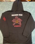 MACHINEHEAD The Burning Red Hooded Sweatshirt (1999) Vintage Hoodie Rare