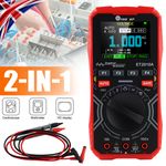 2in1 Oscilloscope Multimeter Digital Display Handheld Oscope Meter 1Mhz E3I8 2PZ