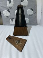 Vintage Wittner Taktell Wooden Pyramid Metronome - Made in W. Germany - Working