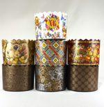 Baking Paper Molds for Easter Bread Cakes Panettone Paska 7 design style110*85mm