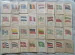 NATIONAL FLAGS KENSITAS VINTAGE CIGARETTE SILKS IN WRAPPERS  SINGLES 4 sale