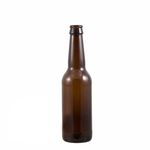Amber Glass Beer Bottles 330ml with Crown Caps Home Brew Cider Ale Lager Bitter