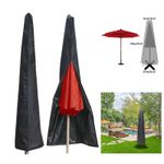 UV Garden Umbrella Cover Parasol Protective Cover Canopy Parasol Fit 6ft - 11ft