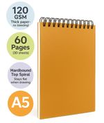 A5 A4 A3 Sketch Book Hardback Pad Spiral 120gsm Cartridge Art Drawing Paper