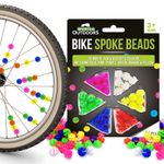 36-72 Bike Spokies Mixed Colours Bicycle Wheel Spoke Plastic Beads Spokey Dokeys