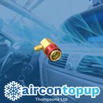 Renault High Side/Low Side Air Con Port Adaptor R134 to Garage Manifold Kit