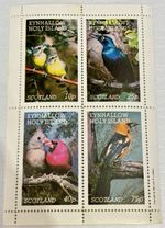 1981 - UK Eynhallow Holy Island Scotland - Cinderella Bird Mini Sheet MNH