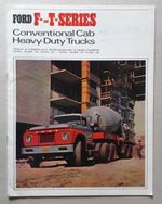Ford F & T Series Heavy Duty Trucks Brochure 1965 - Conventional Cab