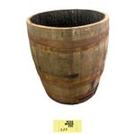Half Oak Wooden Barrel Planter Flower Tree Pots Tubs Garden - CHOOSE YOUR SIZES.