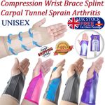 Neoprene NHS Wrist Support Brace Splint Carpal Tunnel Sprain Strain Arthritis
