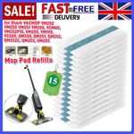 15Pack Disposable Mop Pad Refills for Shark Vacmop VM252/VM250/VM200 and more !