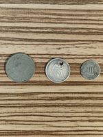 US Silver Coin Lot: 1876-CC Carson City Dime (Holed), 3 Cent Trime & 1907 Nickel