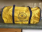 Rare Team Lotus Motorsport Vintage  Canvas Holdall Duffle Bag
