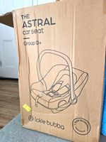 Ickle Bubba Astral Group 0+ Baby Car Seat Black with Canopy, Adaptors & Manual