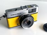 Olympus Trip 35 35mm Film Camera New Seals & Leather Yellow Fully Working
